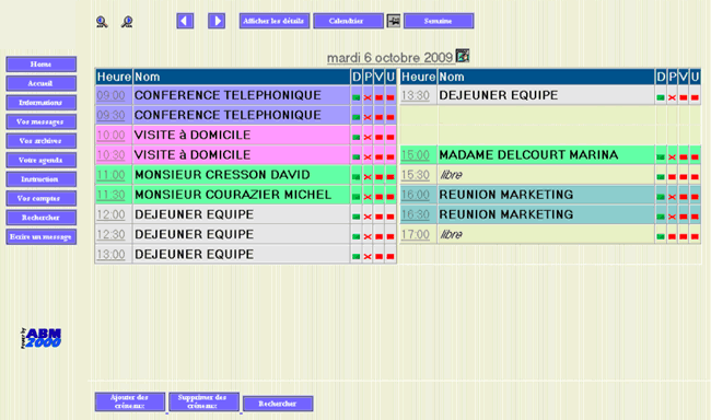 Votre calendrier